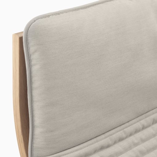 POÄNG, armchair and footstool, 694.842.22