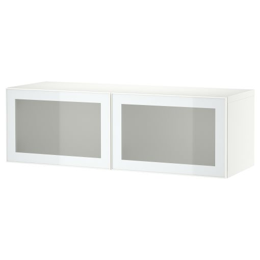 BESTÅ, wall-mounted cabinet combination, 120x42x38 cm, 694.892.29