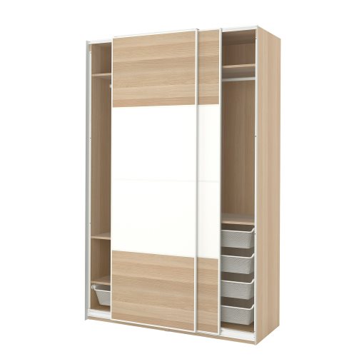 PAX/MEHAMN, wardrobe combination, 150x66x236 cm, 695.028.91