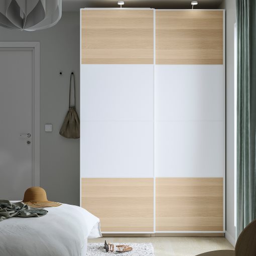 PAX/MEHAMN, wardrobe combination, 150x66x236 cm, 695.028.91