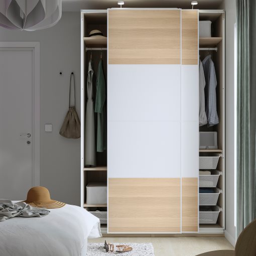PAX/MEHAMN, wardrobe combination, 150x66x236 cm, 695.028.91