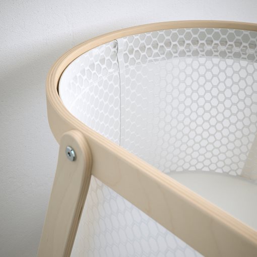 ALSKVARD, bassinet with mattress, 40x73 cm, 695.560.06