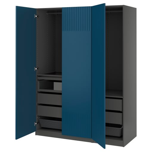 PAX/FYRUDDEN, wardrobe combination, 150x60x201 cm, 695.784.66