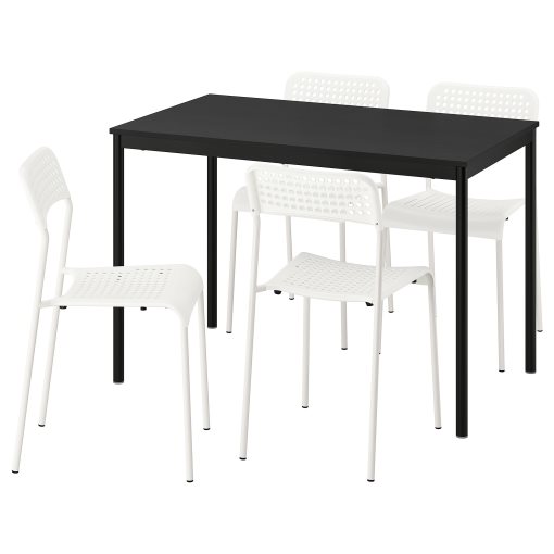 SANDSBERG, table and 4 chairs, 110x67 cm, 696.083.88