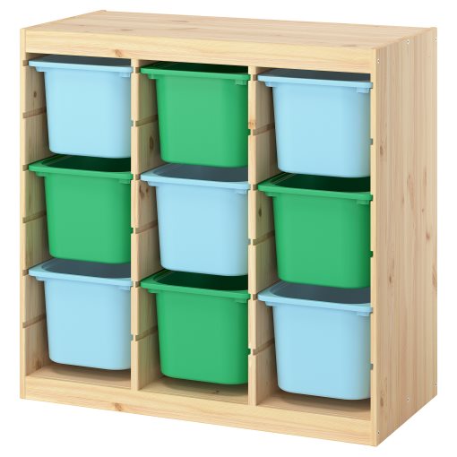 TROFAST, storage combination room divider with boxes, 93x44x91 cm, 696.125.78