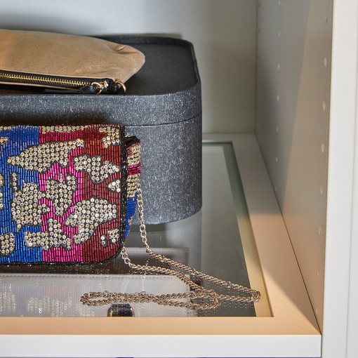 KOMPLEMENT, γυάλινο ράφι, 702.576.38