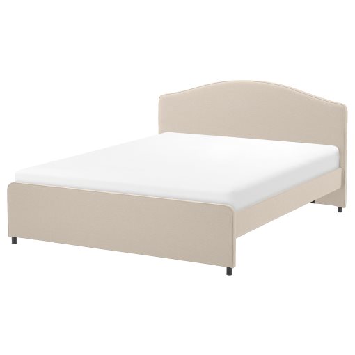 HAUGA, upholstered bed, 140x200 cm, 704.463.28