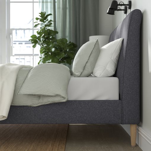 IDANÄS, upholstered bed, 140x200 cm, 704.589.34