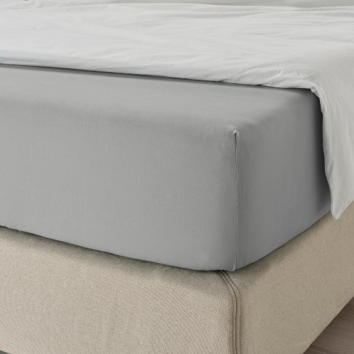 DVALA, fitted sheet, 120x200 cm, 704.824.44