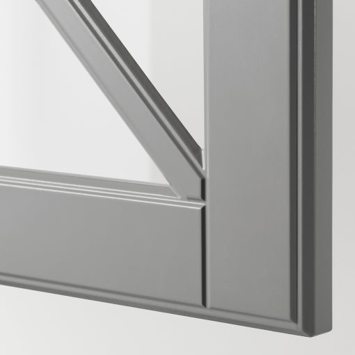 BODBYN, glass door with crossbar, 40x40 cm, 704.850.51