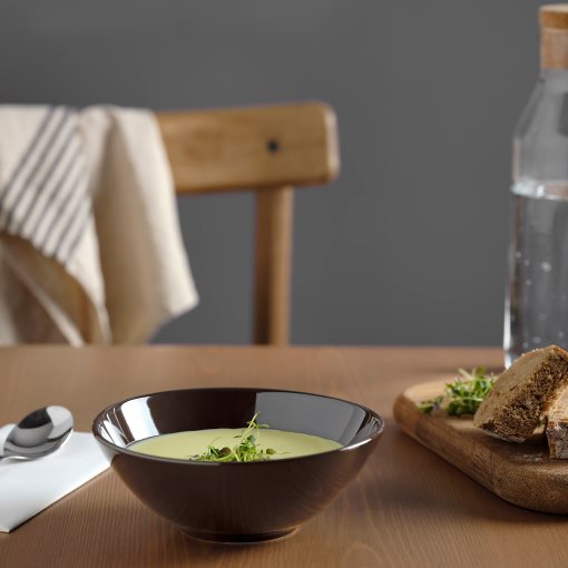 FÄRGKLAR, bowl/glossy 4 pack, 16 cm, 704.854.28