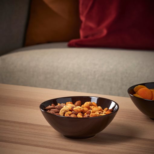 FÄRGKLAR, bowl/glossy 4 pack, 16 cm, 704.854.28