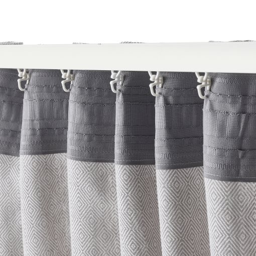 FJÄDERMOTT, curtains 145x300 cm, 1 pair, 705.045.87
