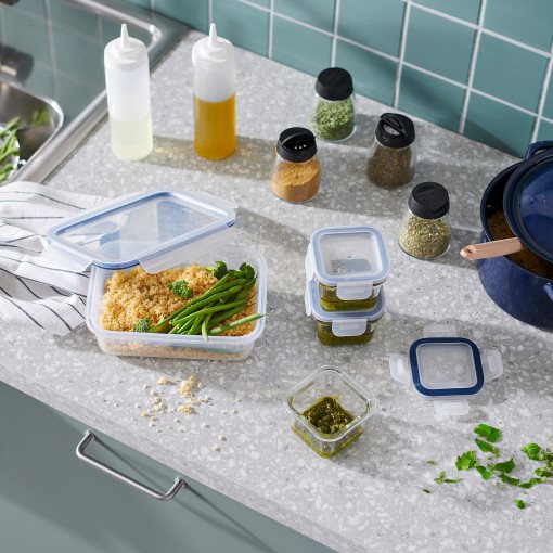 IKEA 365+, food container with lid 3 pack, 1.0 l, 705.079.63