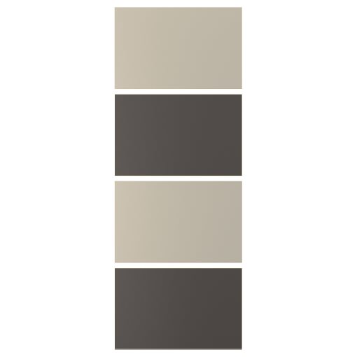 MEHAMN, 4 panels for sliding door frame, 75x201 cm, 705.109.08