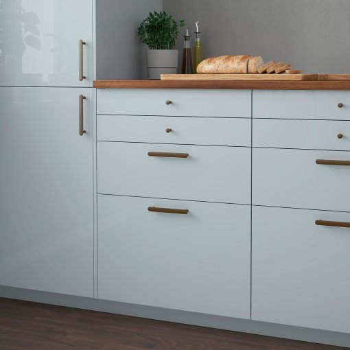 KALLARP, drawer front/high-gloss 2 pack, 80x10 cm, 705.201.63