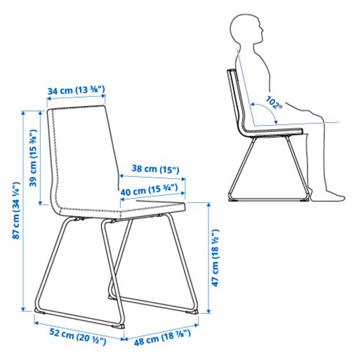 LILLÅNÄS, chair, 705.347.54