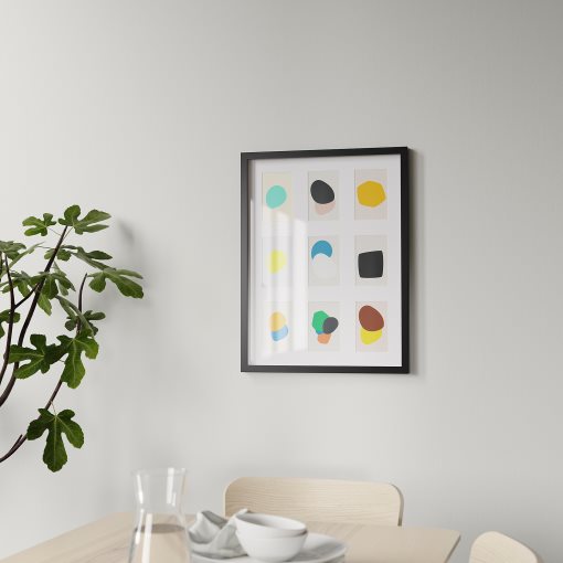 RODALM, frame for 9 pictures, 46x61 cm, 705.537.09