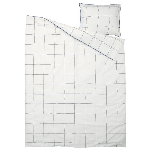 BREDVECKLARE, duvet cover and pillowcase, 150x200/50x60 cm, 705.793.42