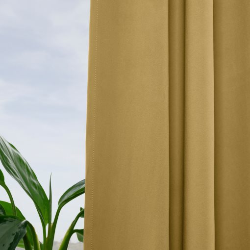 MAJGULL, room darkening curtains/1 pair, 145x300 cm, 705.860.26