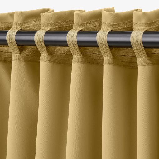 MAJGULL, room darkening curtains/1 pair, 145x300 cm, 705.860.26