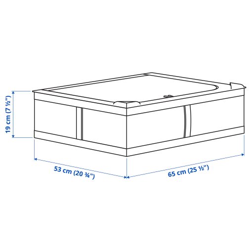 SKUBB, storage case, 65x53x19 cm, 705.910.56