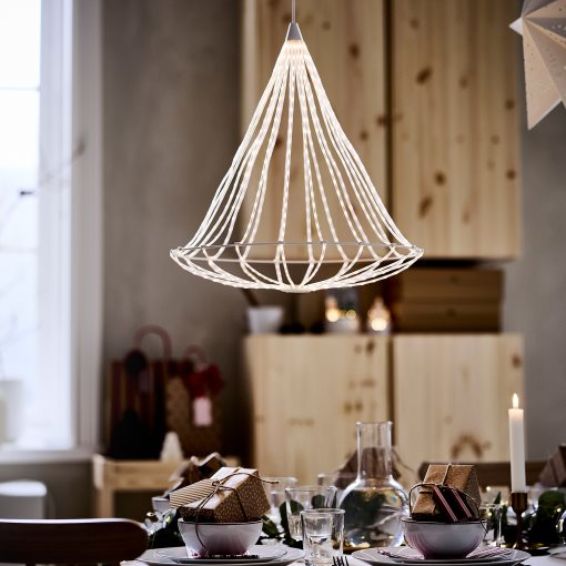 VINTERFINT, decorative chandelier with built in LED light source, 706.066.23