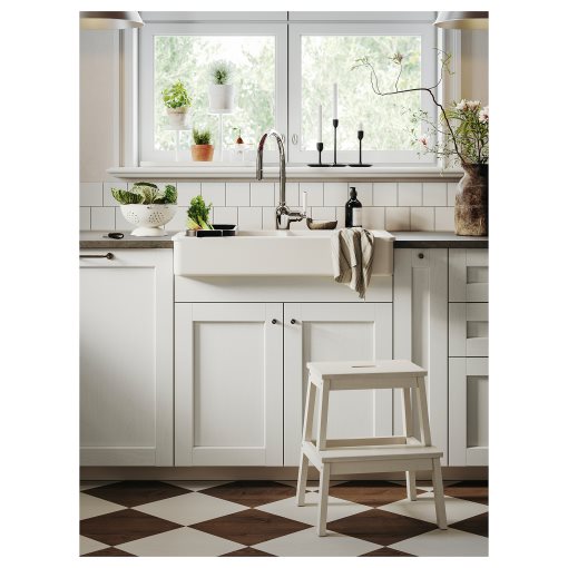 HAVSEN, sink bowl 2 bowls with visible front, 82x48 cm, 792.502.65