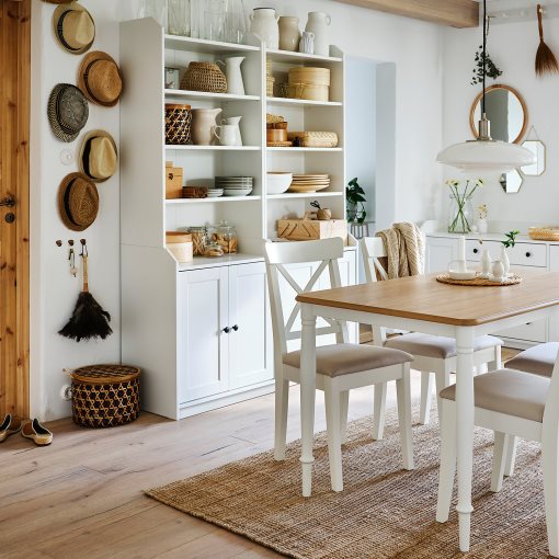 DANDERYD/INGOLF, table and 4 chairs, 793.887.34