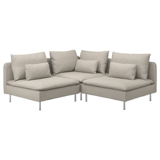 SÖDERHAMN, corner sofa, 3-seat, 794.496.57