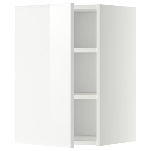 METOD, wall cabinet with shelves, 40x60 cm, 794.532.01