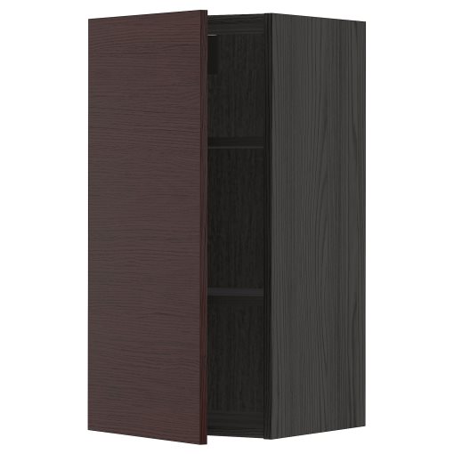 METOD, wall cabinet with shelves, 40x80 cm, 794.581.52