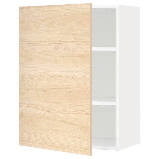 METOD, wall cabinet with shelves, 60x80 cm, 794.602.11