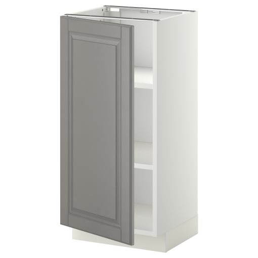 METOD, base cabinet with shelves, 40x37 cm, 794.682.26