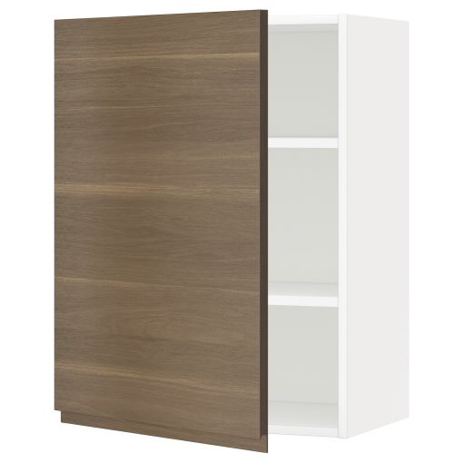 METOD, wall cabinet with shelves, 60x80 cm, 794.696.12