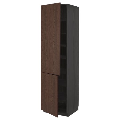 METOD, high cabinet with shelves, 60x60x200 cm, 794.701.68