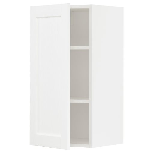 METOD, wall cabinet with shelves, 40x80 cm, 794.734.59