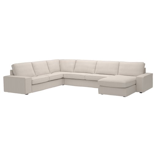 KIVIK, corner sofa, 6-seat with chaise longue, 794.828.78