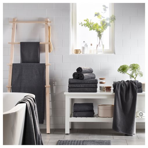 VÅGSJÖN, hand towel set of 4, 40x70 cm, 795.022.30