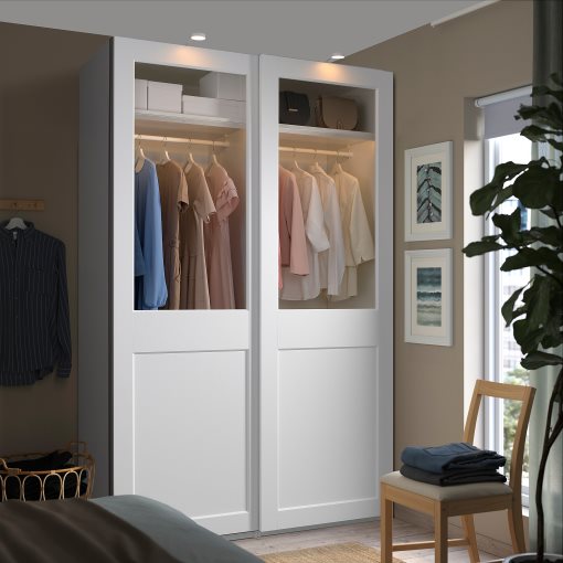 PAX/GRIMO, wardrobe combination, 150x66x236 cm, 795.028.95