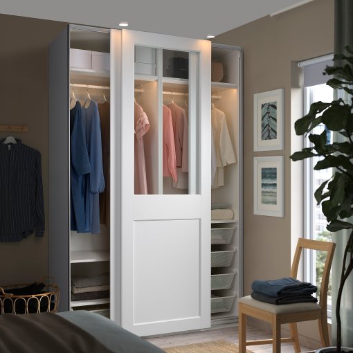 PAX/GRIMO, wardrobe combination, 150x66x236 cm, 795.028.95