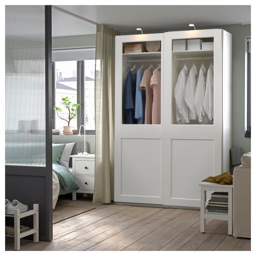 PAX/GRIMO, wardrobe combination, 150x66x236 cm, 795.028.95