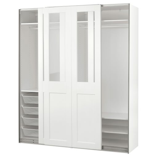 PAX/GRIMO, wardrobe combination, 200x66x236 cm, 795.030.36
