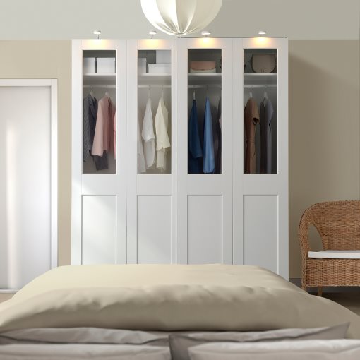 PAX/GRIMO, wardrobe combination, 200x66x236 cm, 795.030.36