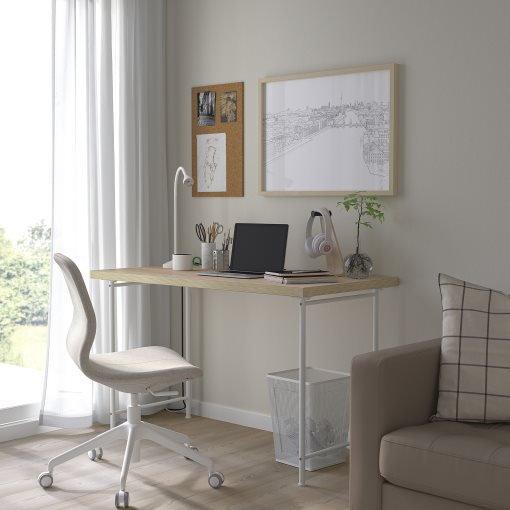MITTCIRKEL/SPAND, γραφείο, 120x60 cm, 795.689.14