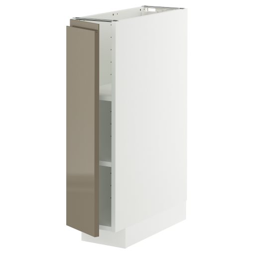 METOD, base cabinet with shelves, 20x60 cm, 795.766.31