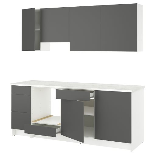 KNOXHULT, κουζίνα, 220x61x220 cm, 795.811.28