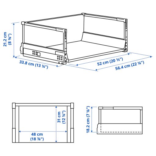 MAXIMERA, drawer, high, 802.850.23