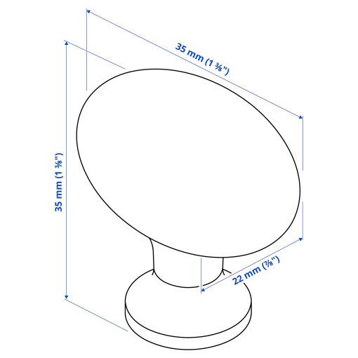 ENERYDA, knob, 2 pack, 803.475.11