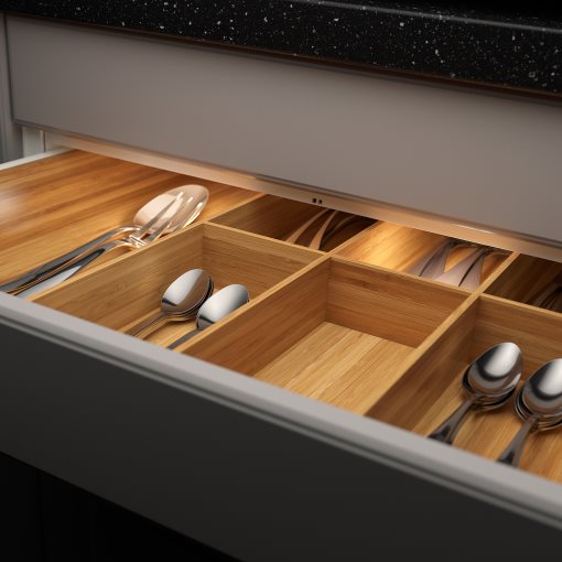 MITTLED, LED ktchn drawer lighting with sensor dimmable, 56 cm, 804.635.48